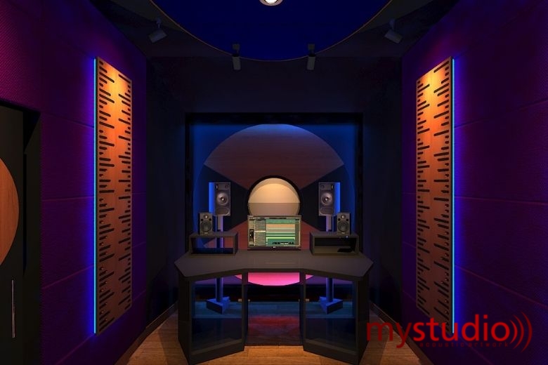 Control Room Studio Musik Amel D Bekasi | Jasa Pembuatan Studio Musik dan Control Room